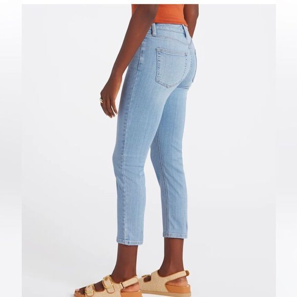 Just USA Lola button up skinny jeans a capri NwT stich fix Sz 16 - Picture 3 of 9